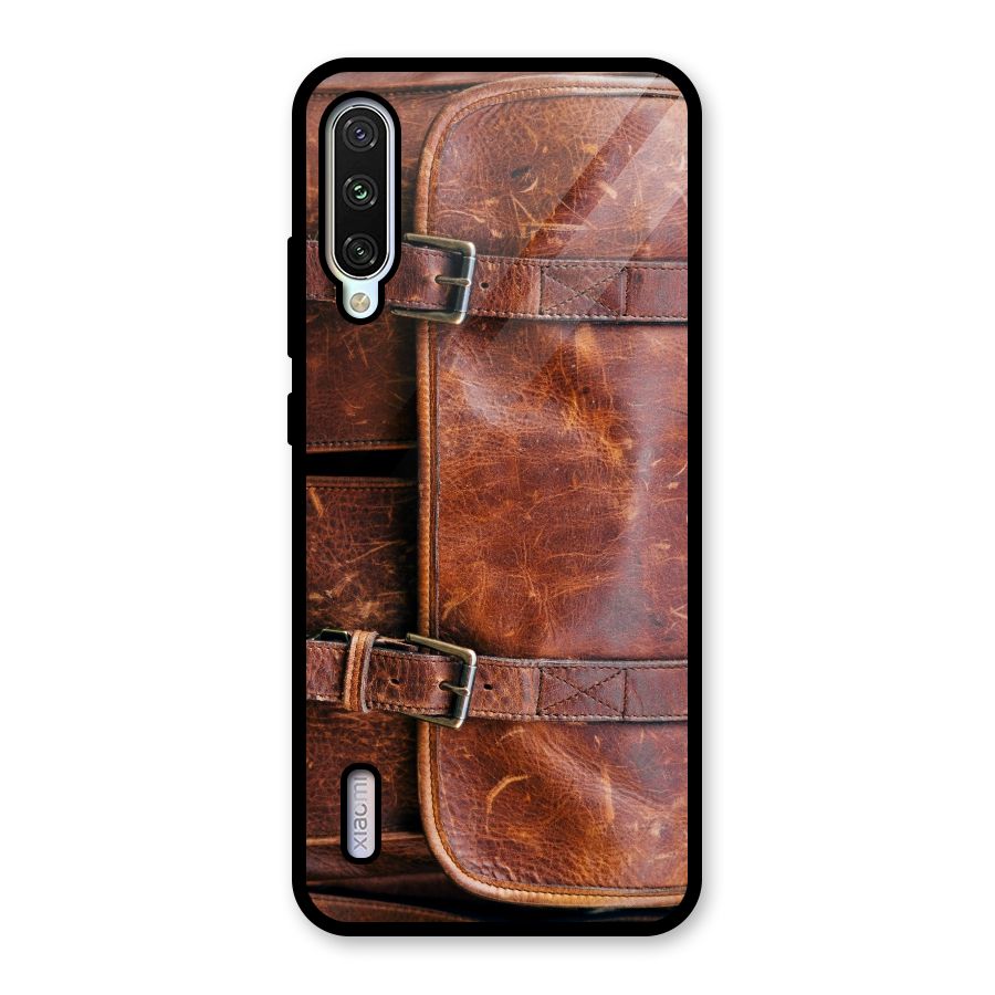 Bag Design (Printed) Glass Back Case for Mi A3