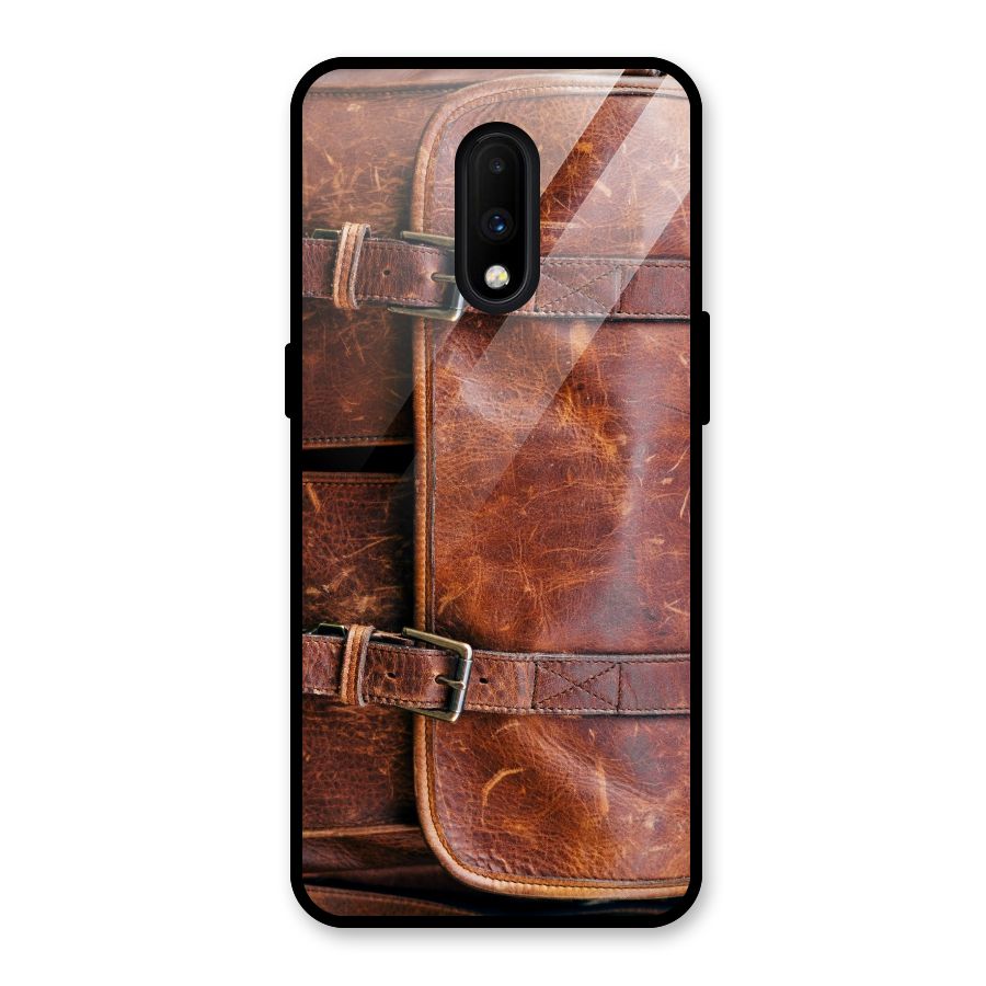 Bag Design (Printed) Glass Back Case for OnePlus 7