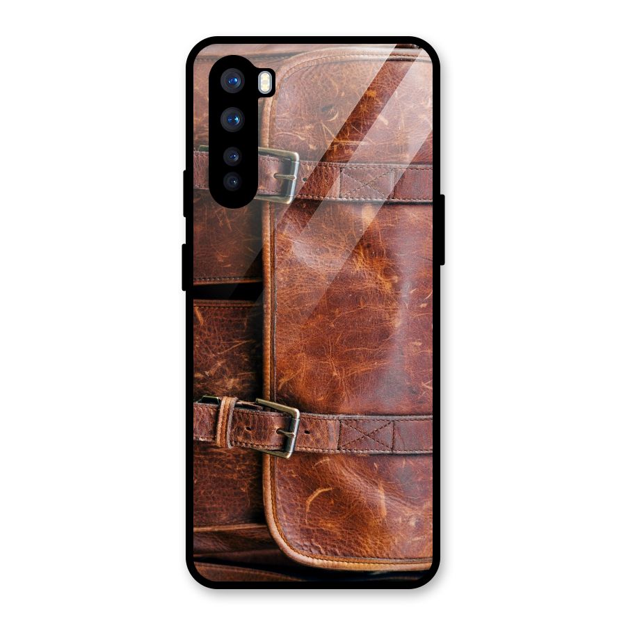 Bag Design (Printed) Glass Back Case for OnePlus Nord
