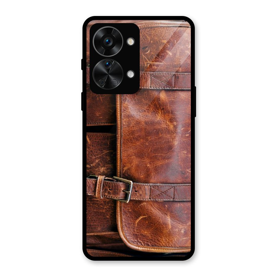 Bag Design (Printed) Glass Back Case for OnePlus Nord 2T