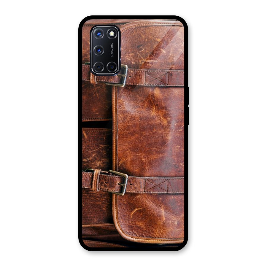 Bag Design (Printed) Glass Back Case for Oppo A52