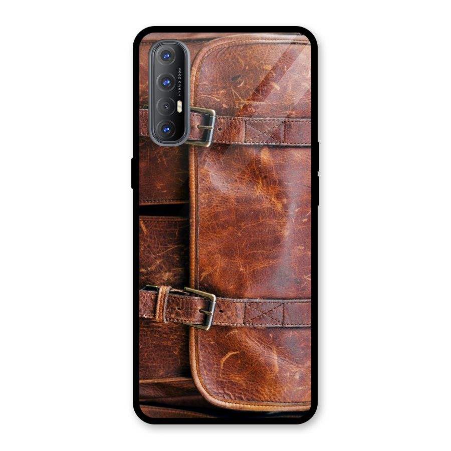 Bag Design (Printed) Glass Back Case for Oppo Reno3 Pro