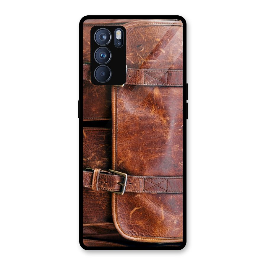 Bag Design (Printed) Glass Back Case for Oppo Reno6 Pro 5G