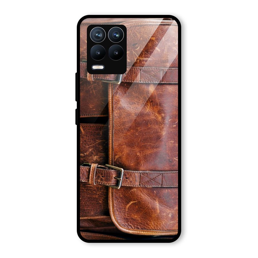 Bag Design (Printed) Glass Back Case for Realme 8 Pro