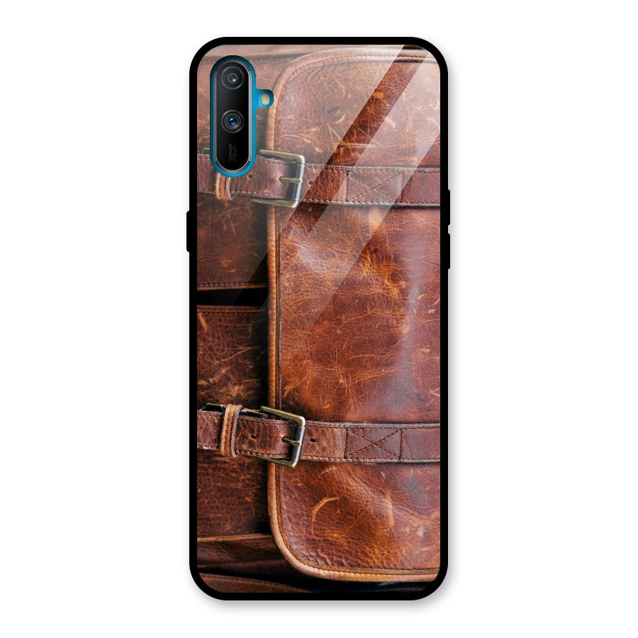 Bag Design (Printed) Glass Back Case for Realme C3