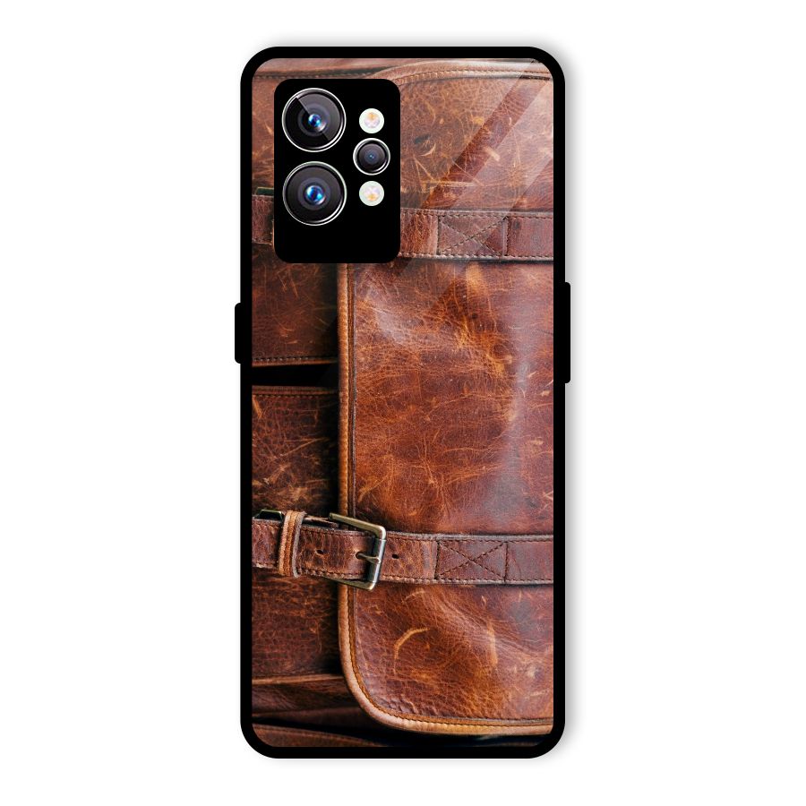 Bag Design (Printed) Glass Back Case for Realme GT2 Pro