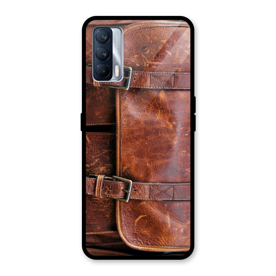 Bag Design (Printed) Glass Back Case for Realme X7