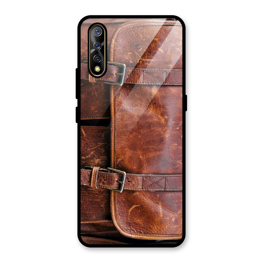 Bag Design (Printed) Glass Back Case for Vivo S1