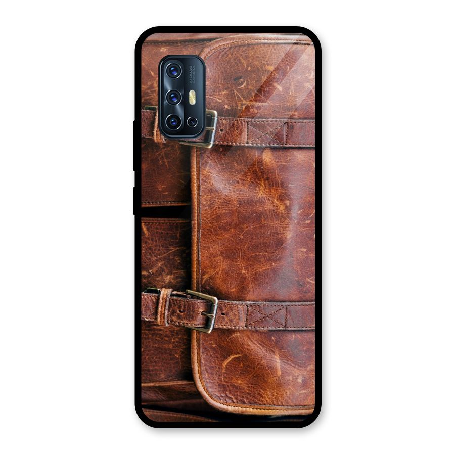 Bag Design (Printed) Glass Back Case for Vivo V17