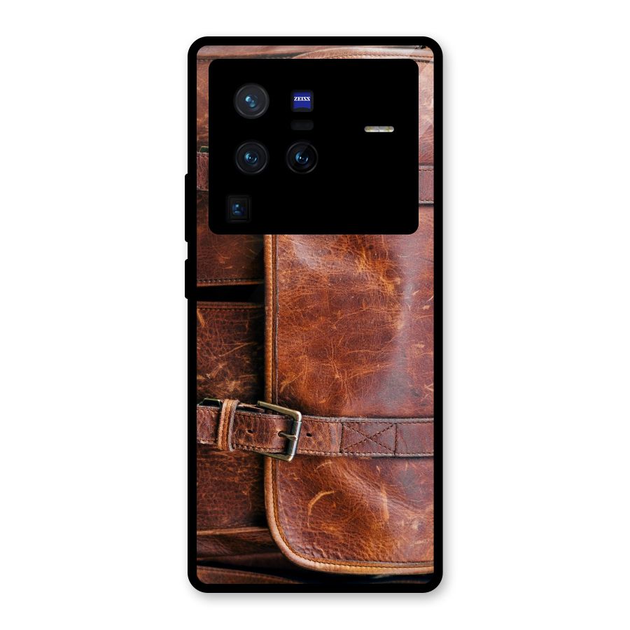 Bag Design (Printed) Glass Back Case for Vivo X80 Pro