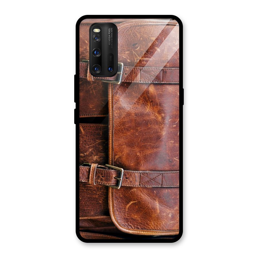 Bag Design (Printed) Glass Back Case for Vivo iQOO 3