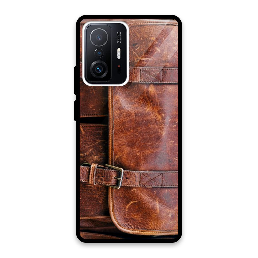 Bag Design (Printed) Glass Back Case for Xiaomi 11T Pro