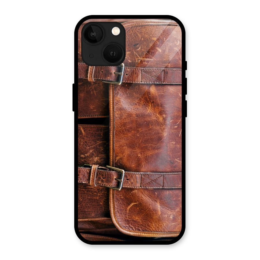 Bag Design (Printed) Glass Back Case for iPhone 13