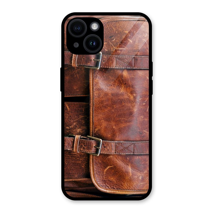 Bag Design (Printed) Glass Back Case for iPhone 14
