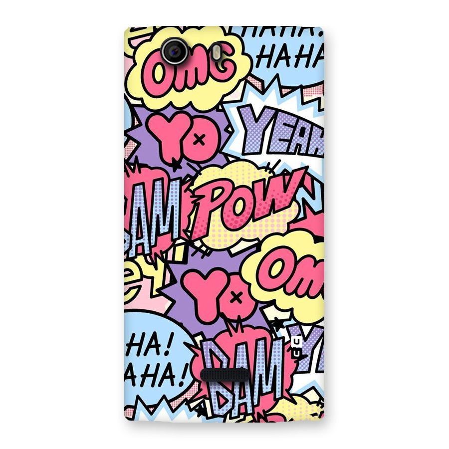 Bam Omg Back Case for Canvas Nitro 2 E311