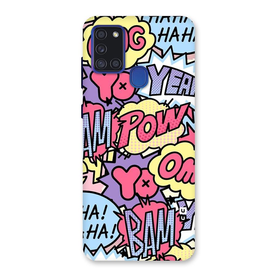 Bam Omg Back Case for Galaxy A21s