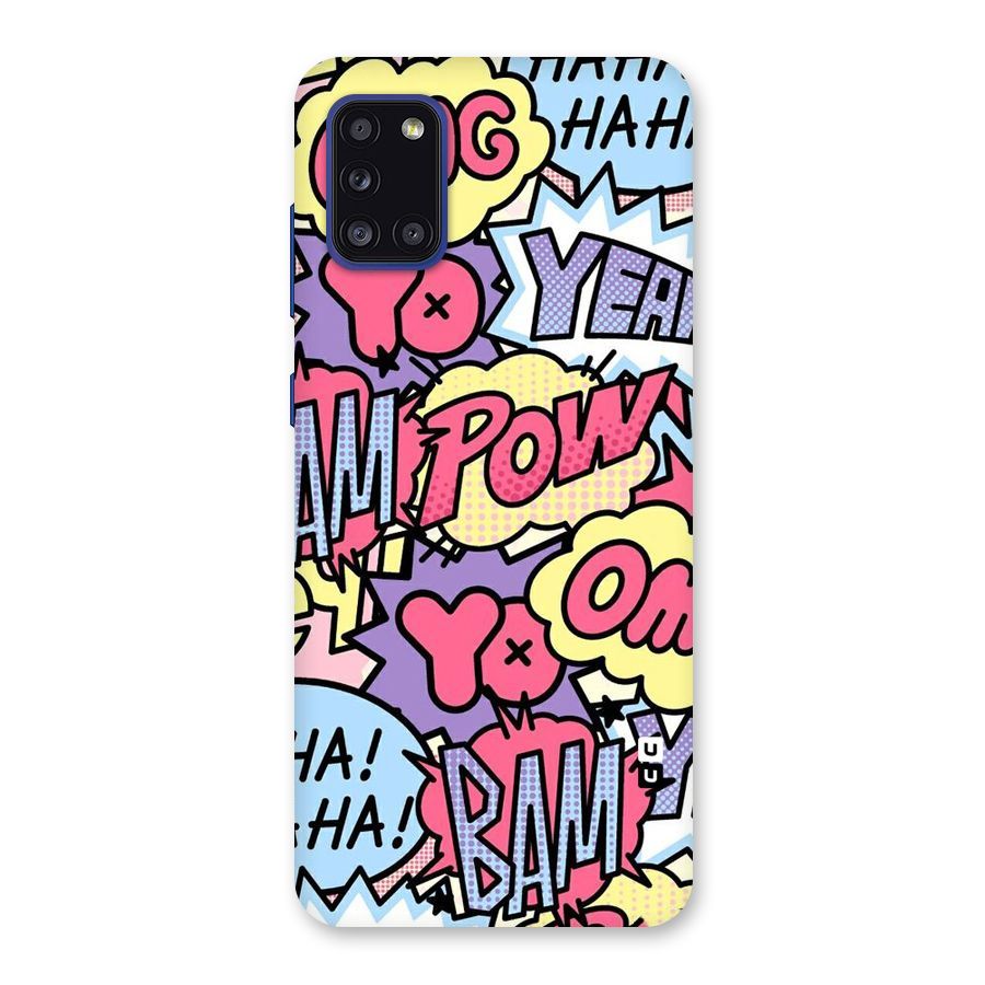 Bam Omg Back Case for Galaxy A31