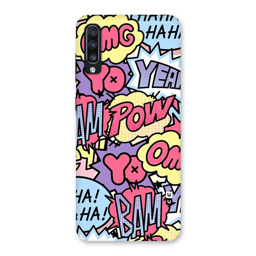 Bam Omg Back Case for Galaxy A70