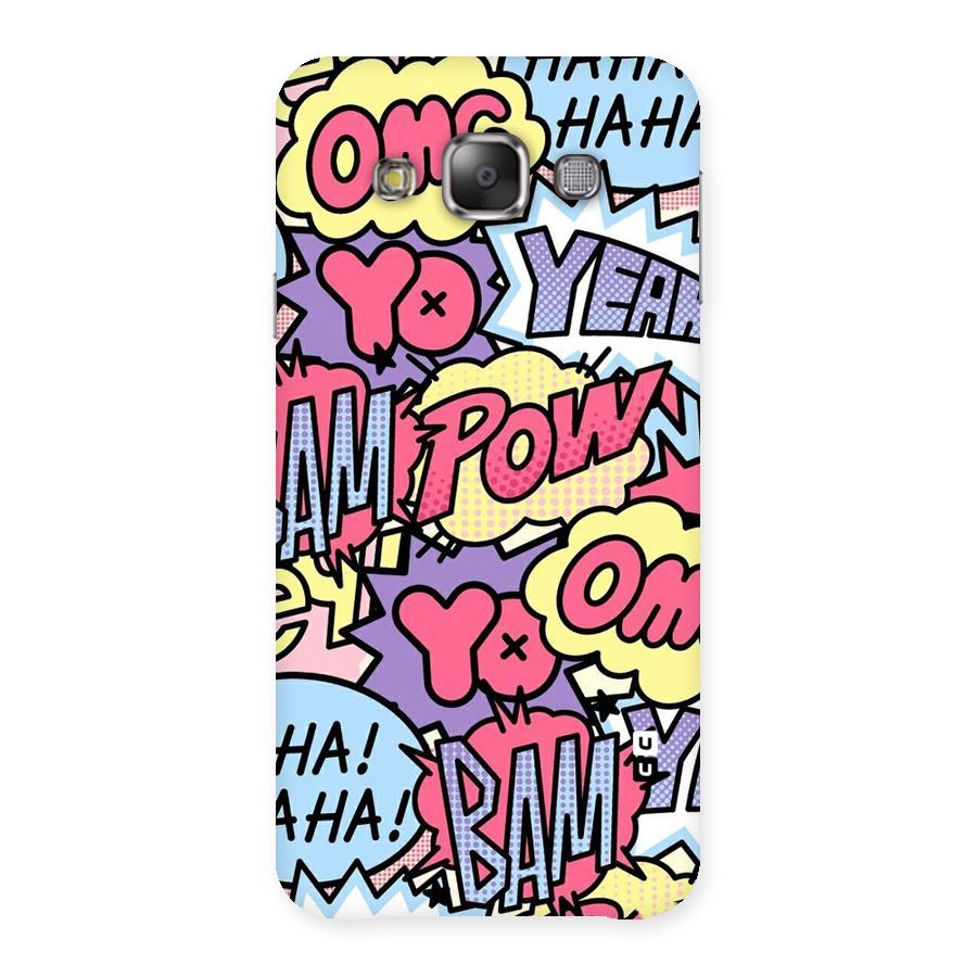 Bam Omg Back Case for Galaxy E7
