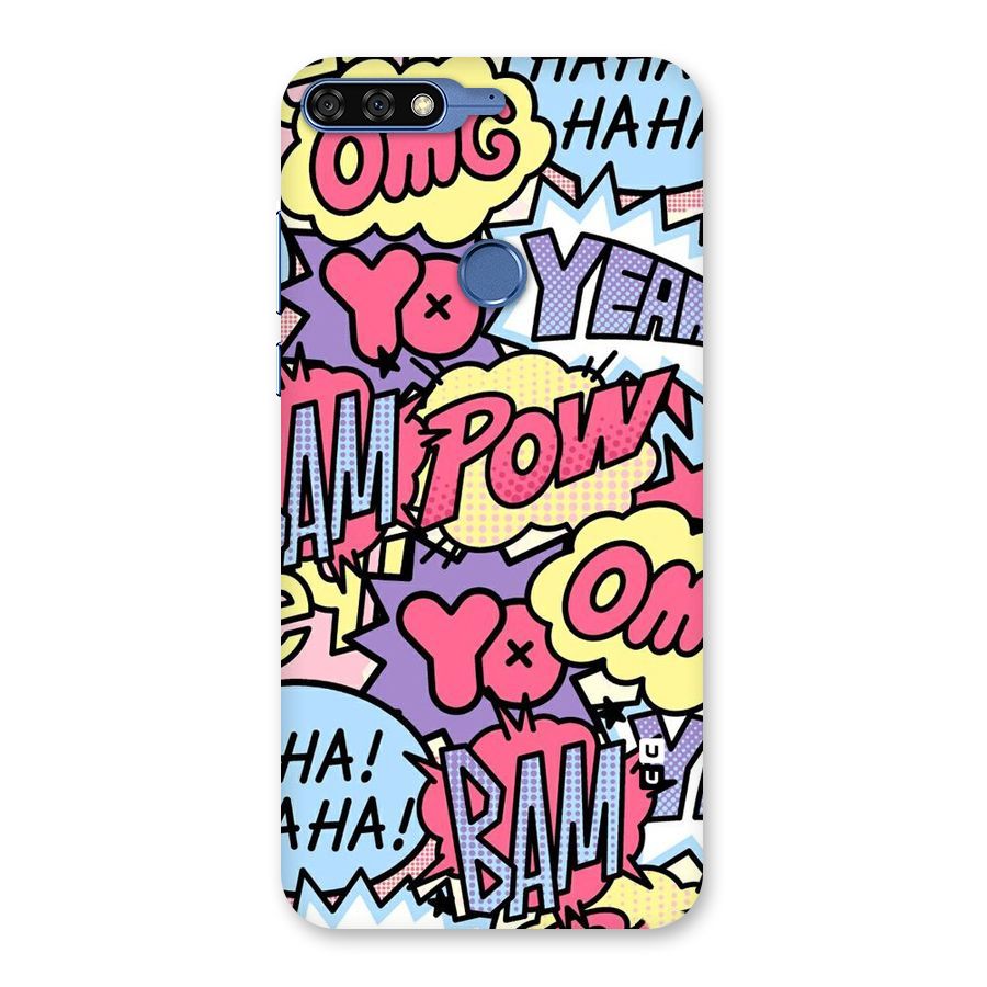 Bam Omg Back Case for Honor 7C