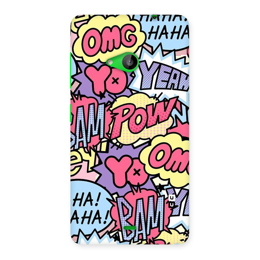 Bam Omg Back Case for Lumia 535