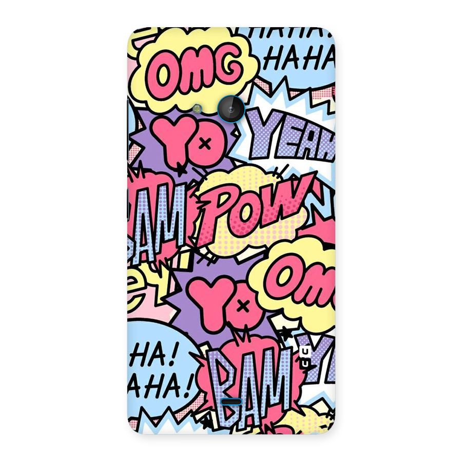 Bam Omg Back Case for Lumia 540
