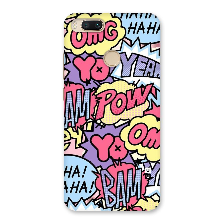 Bam Omg Back Case for Mi A1