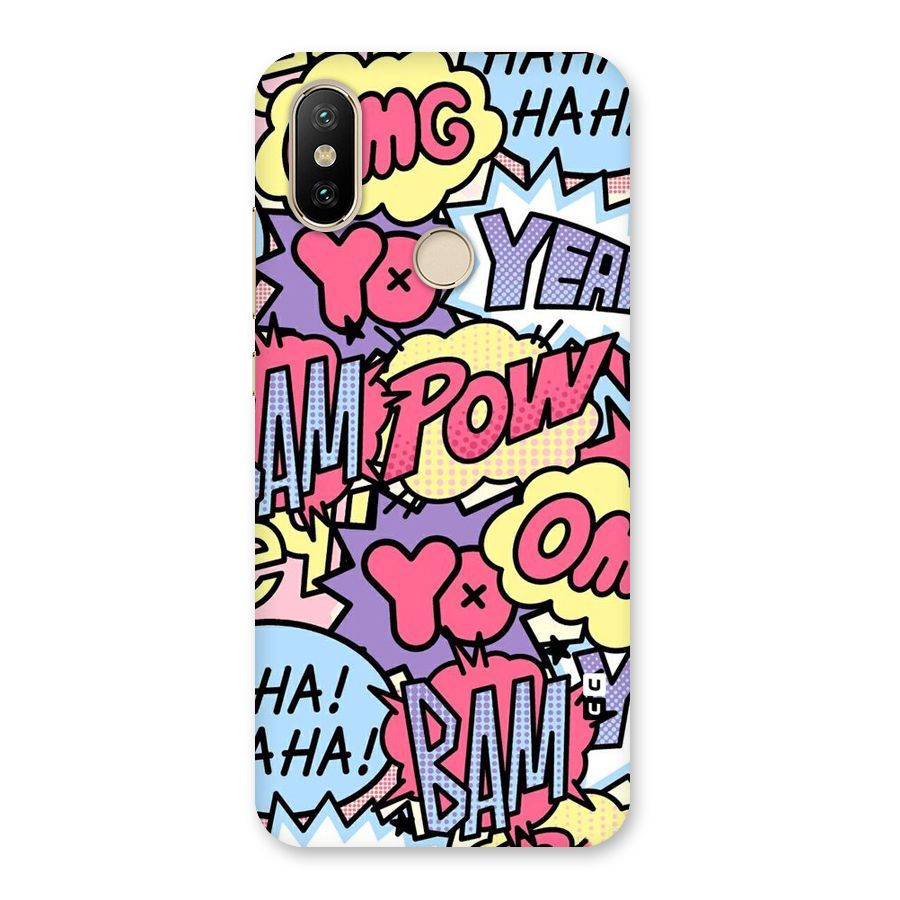 Bam Omg Back Case for Mi A2