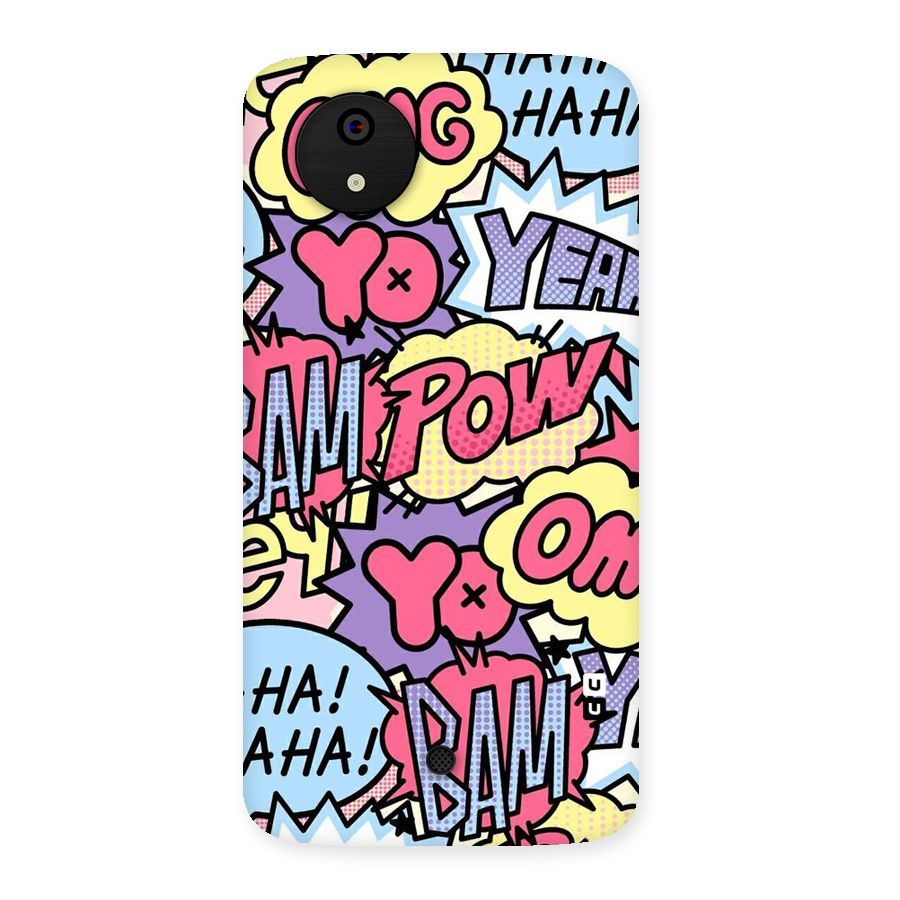 Bam Omg Back Case for Micromax Canvas A1