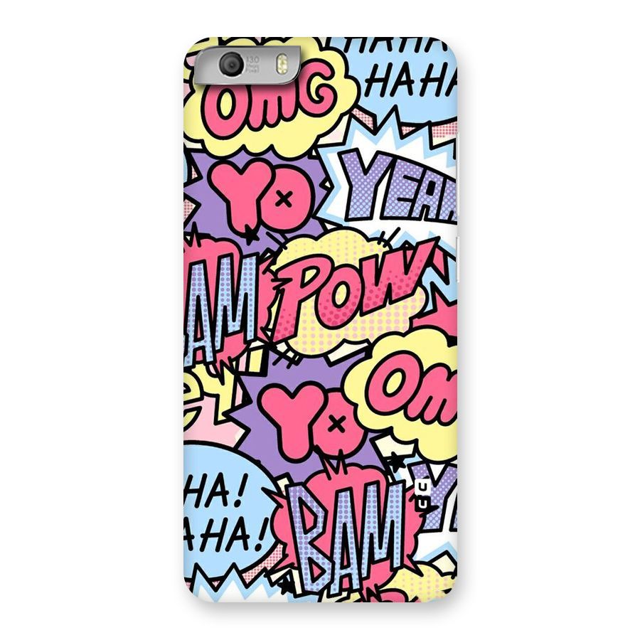 Bam Omg Back Case for Micromax Canvas Knight 2