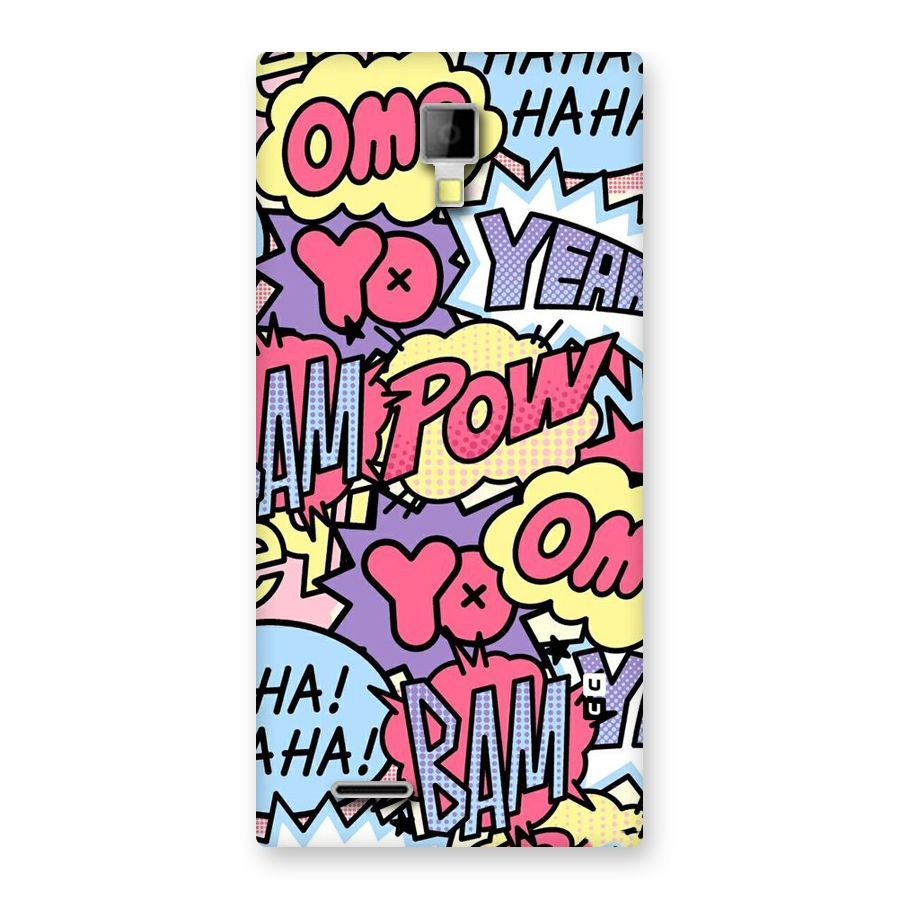 Bam Omg Back Case for Micromax Canvas Xpress A99