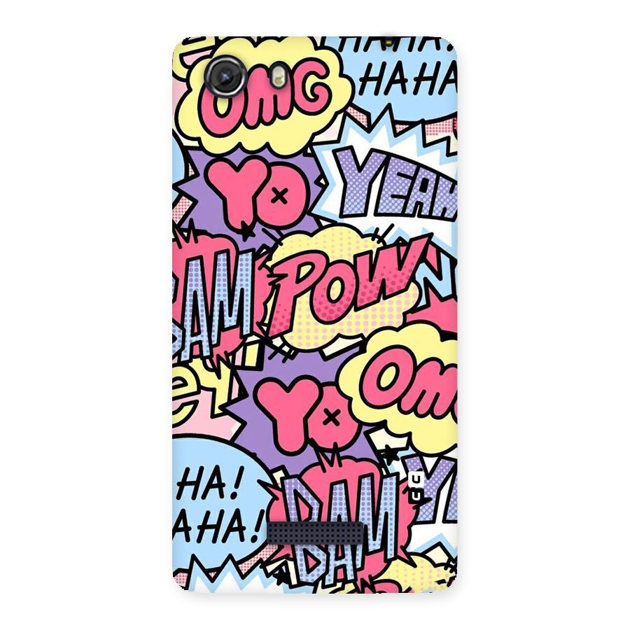 Bam Omg Back Case for Micromax Unite 3