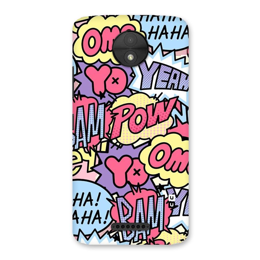 Bam Omg Back Case for Moto C