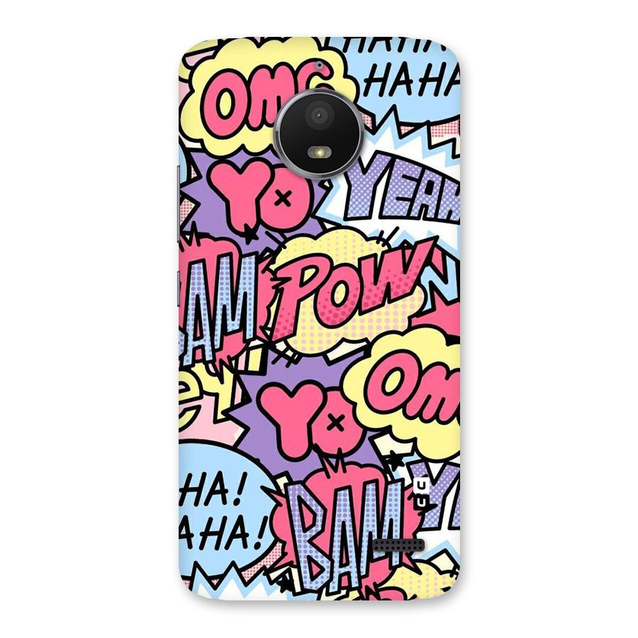 Bam Omg Back Case for Moto E4