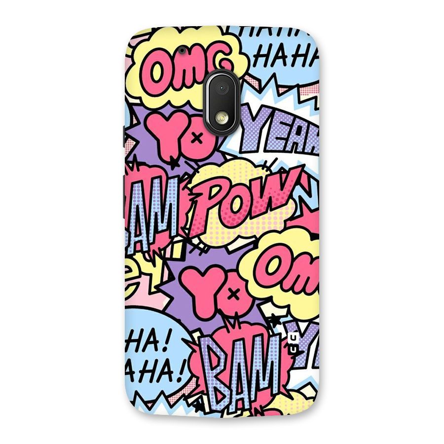 Bam Omg Back Case for Moto G4 Play