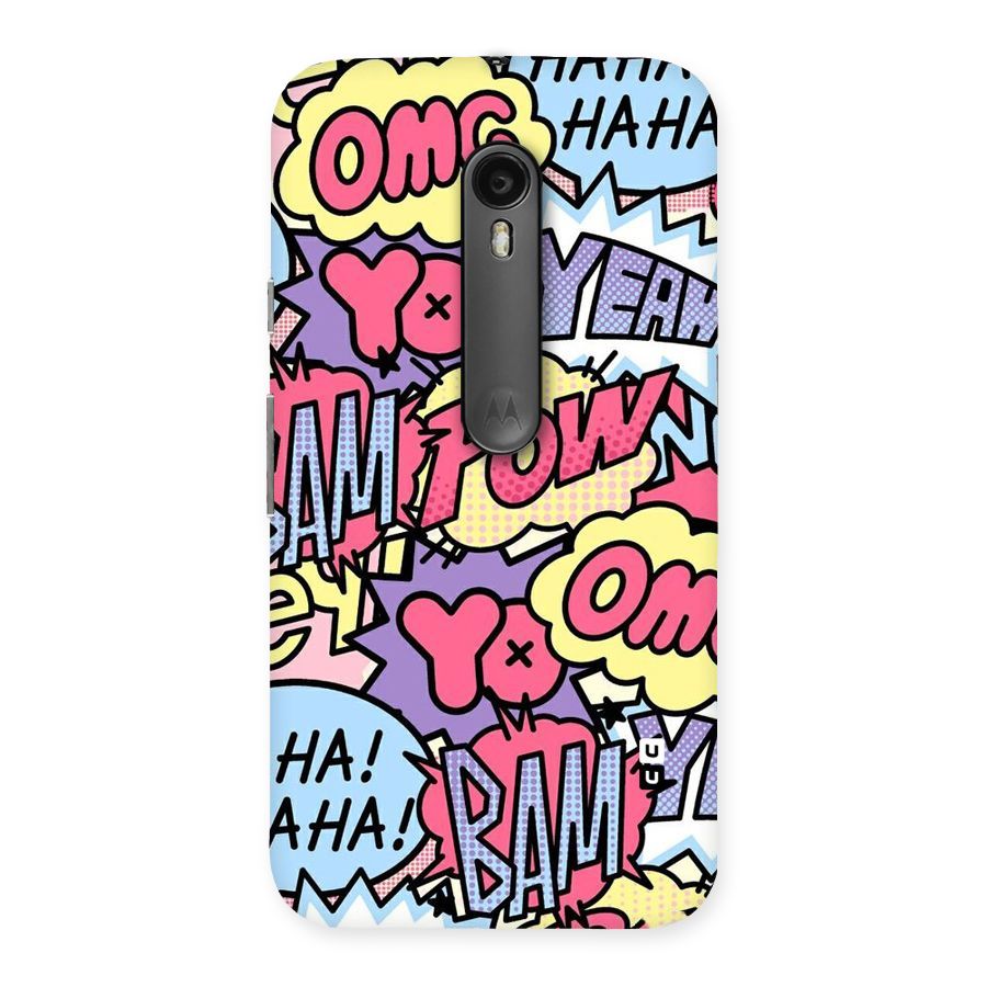 Bam Omg Back Case for Moto G Turbo