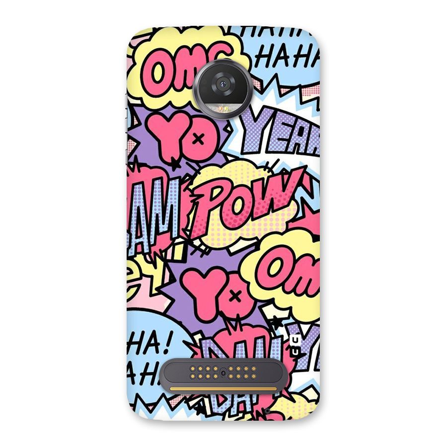Bam Omg Back Case for Moto Z2 Play