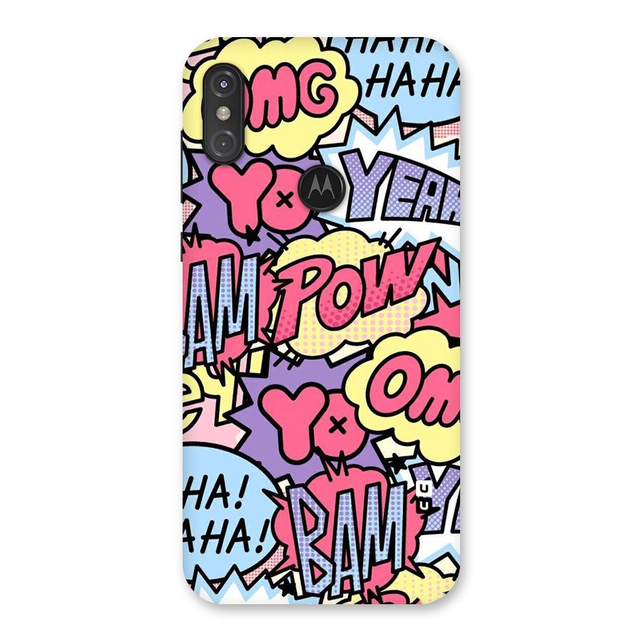 Bam Omg Back Case for Motorola One Power