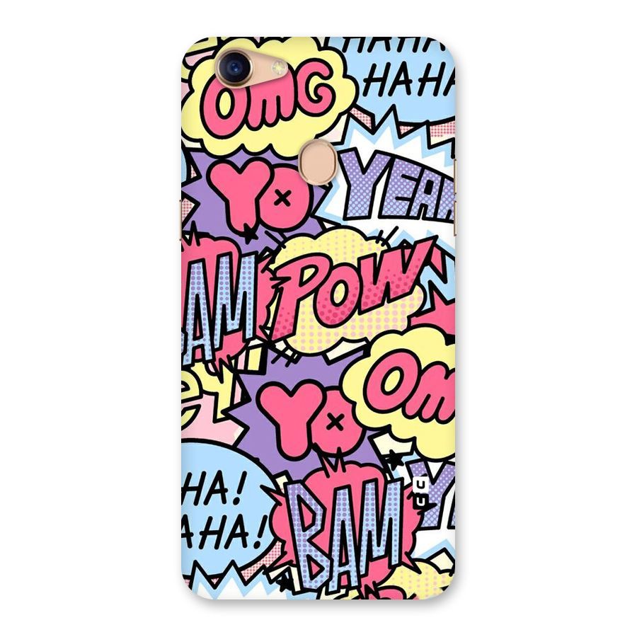 Bam Omg Back Case for Oppo F5