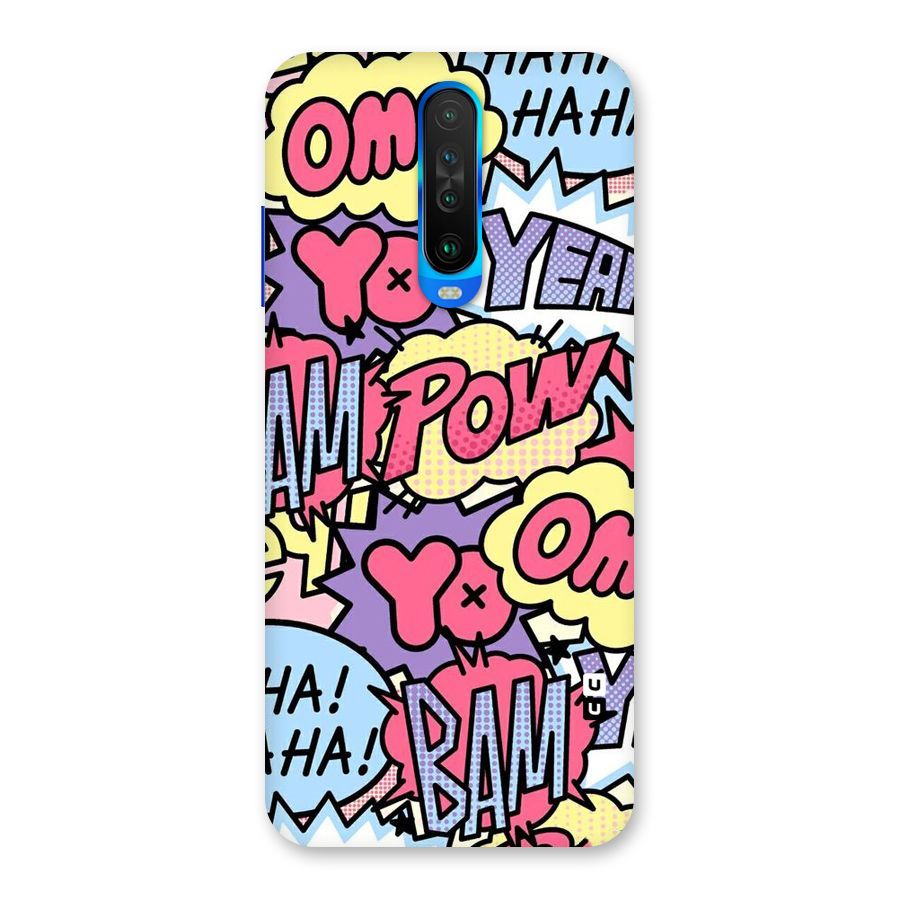 Bam Omg Back Case for Poco X2