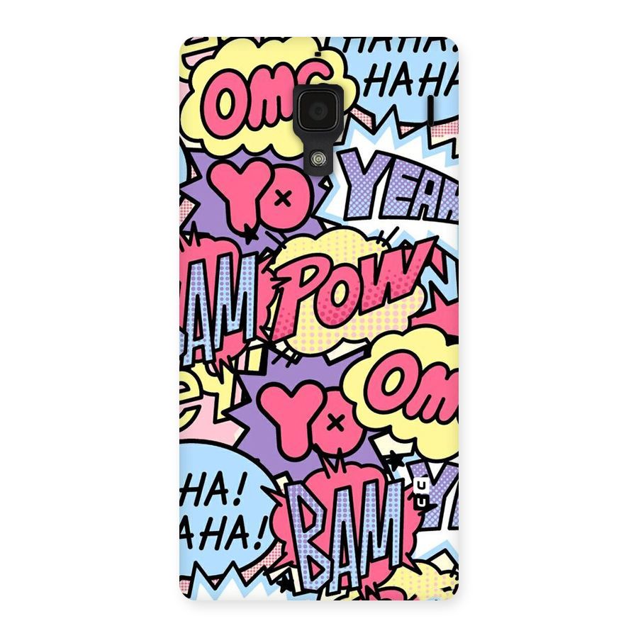 Bam Omg Back Case for Redmi 1S