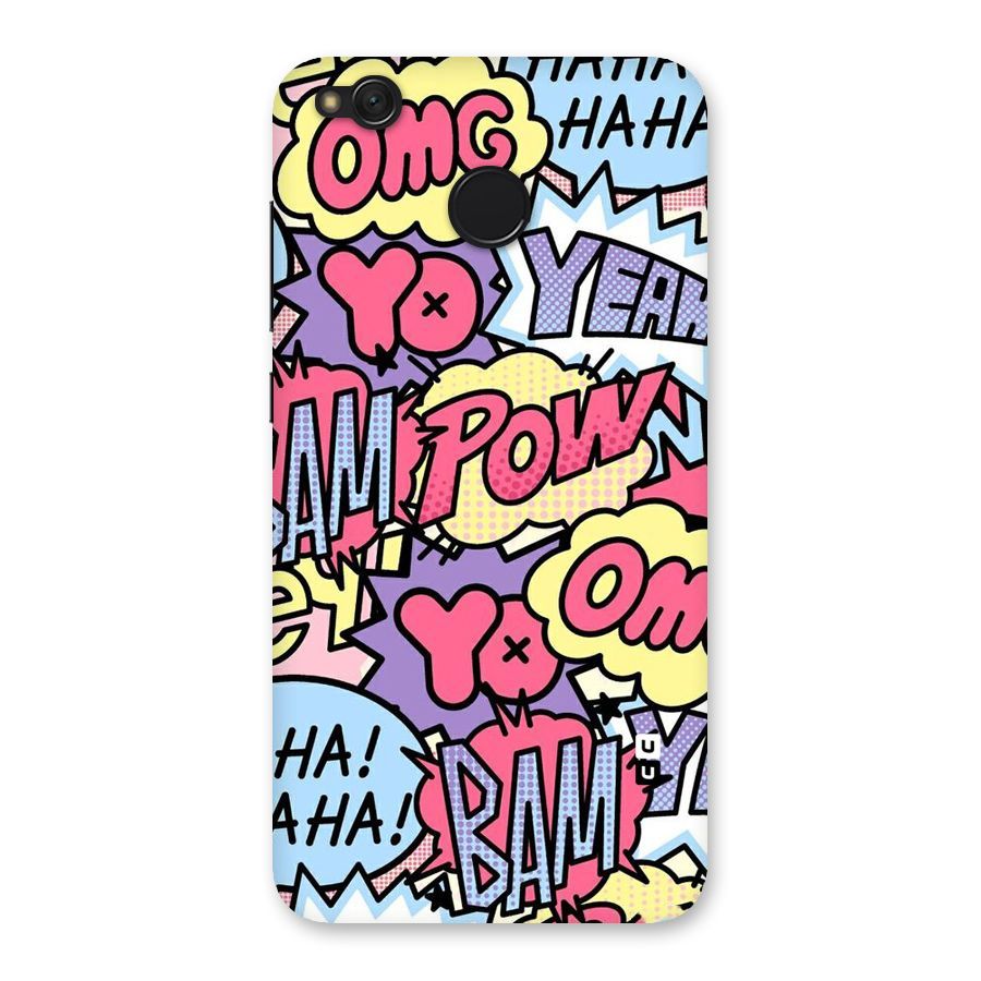 Bam Omg Back Case for Redmi 4