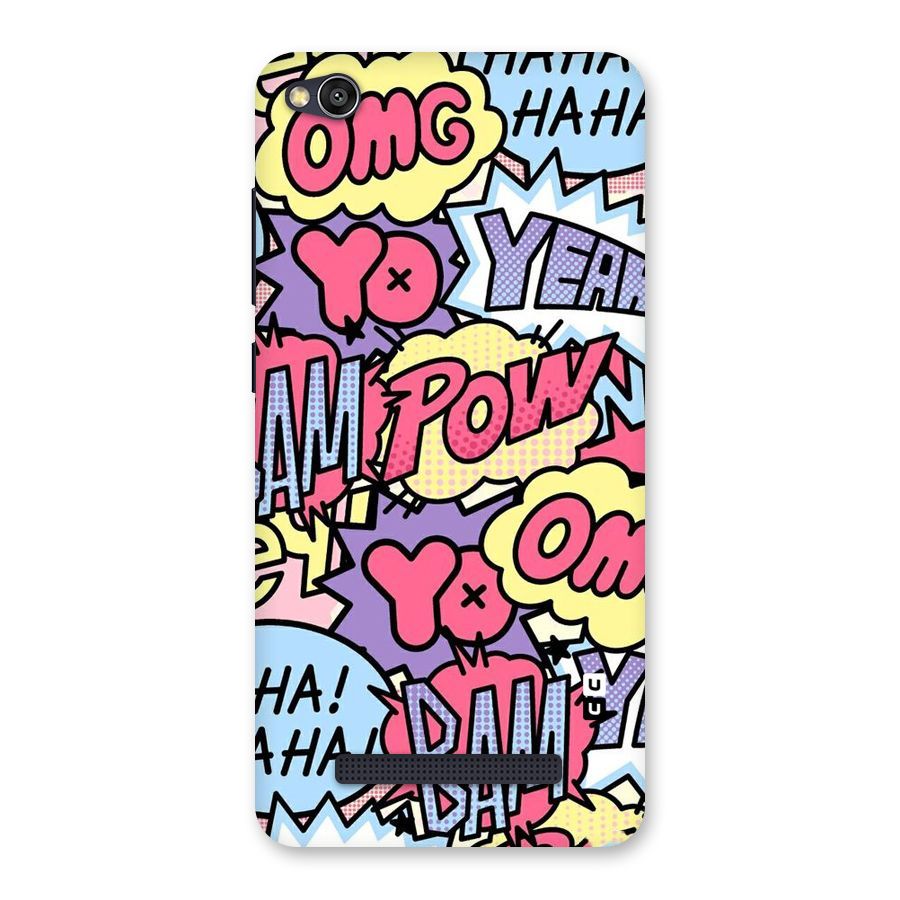 Bam Omg Back Case for Redmi 4A