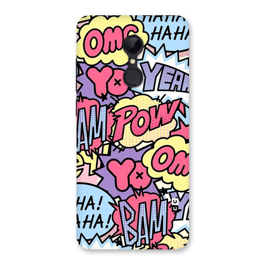 Bam Omg Back Case for Redmi 5