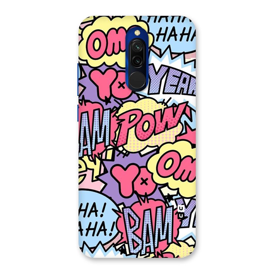 Bam Omg Back Case for Redmi 8