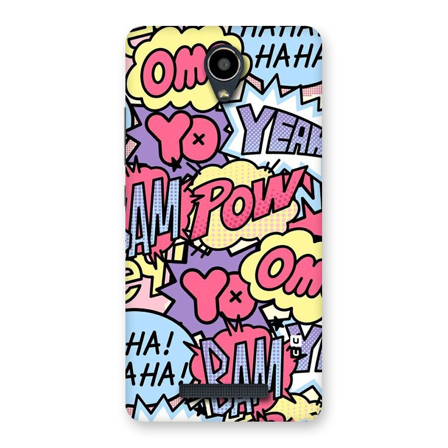 Bam Omg Back Case for Redmi Note 2