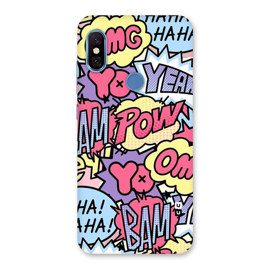 Bam Omg Back Case for Redmi Note 6 Pro