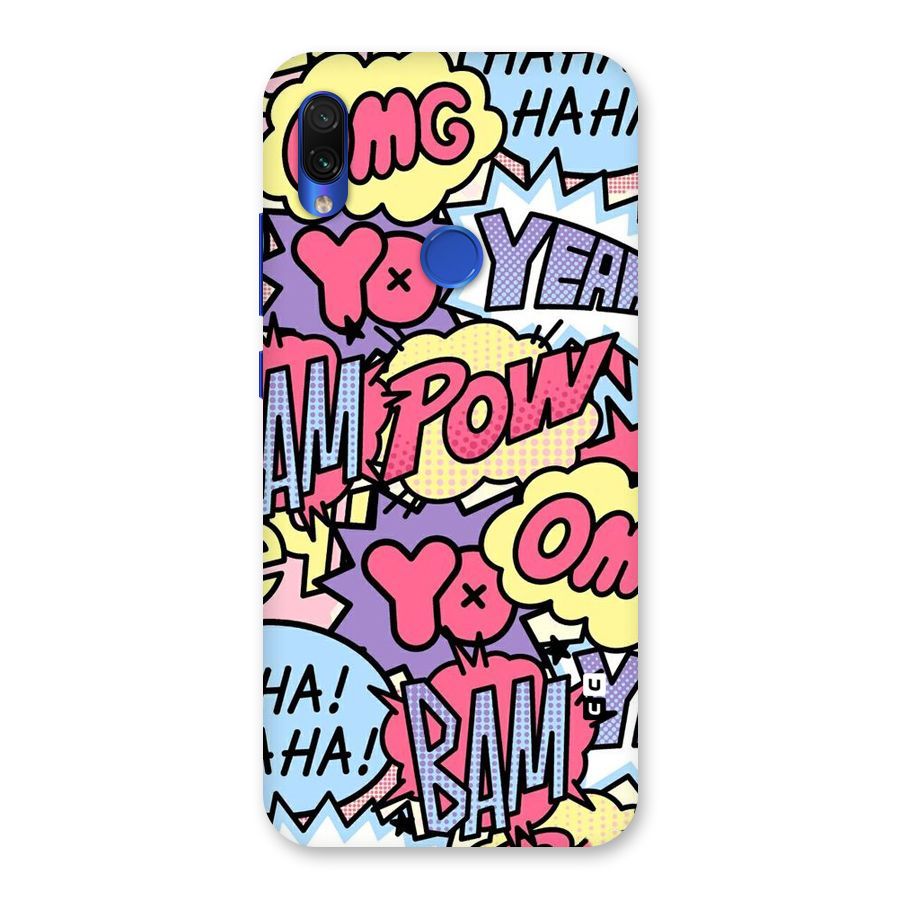 Bam Omg Back Case for Redmi Note 7S