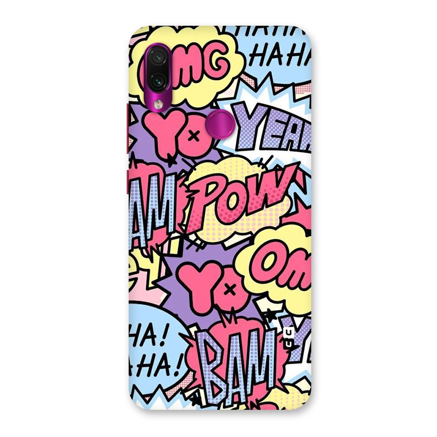 Bam Omg Back Case for Redmi Note 7 Pro