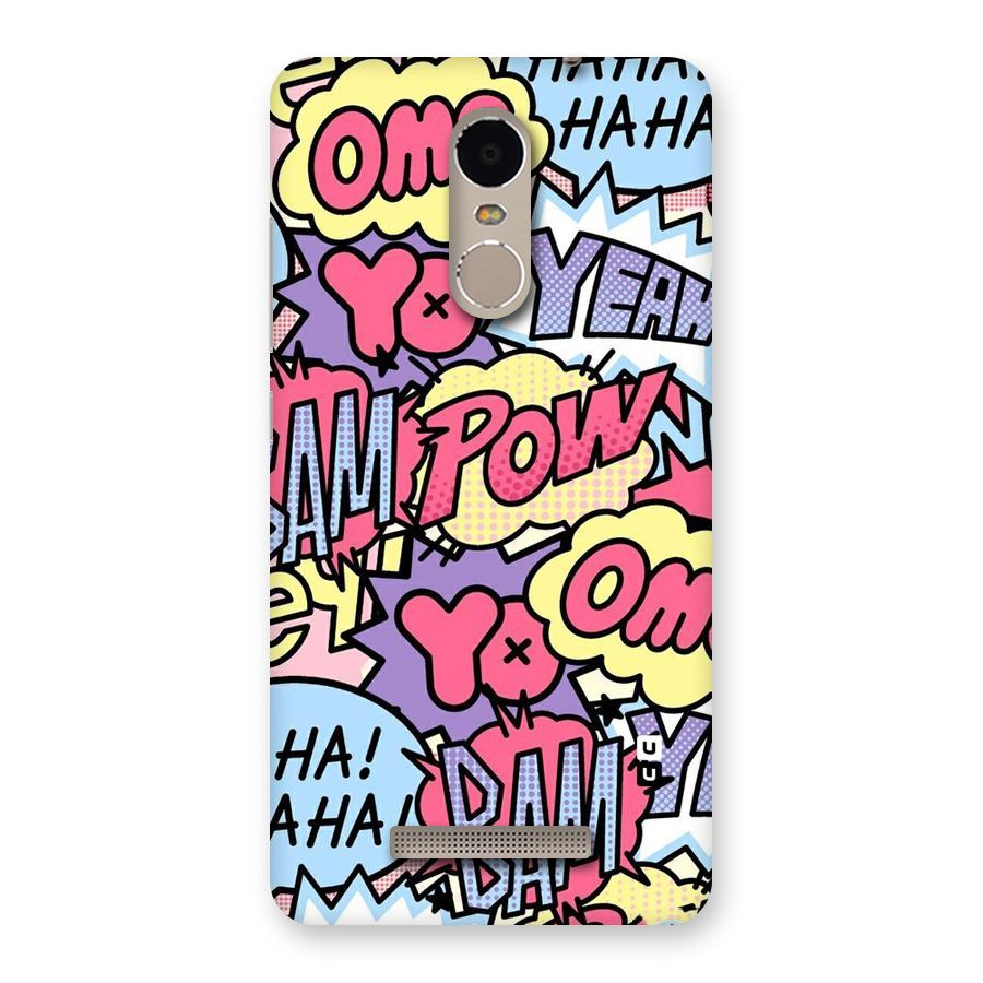 Bam Omg Back Case for Xiaomi Redmi Note 3